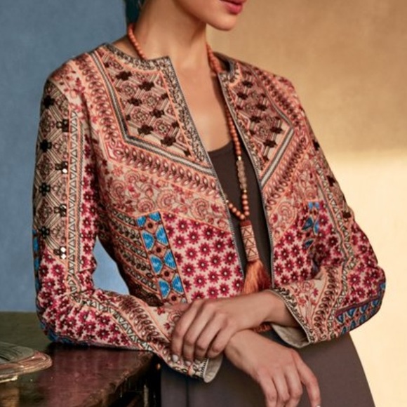Livia Bolero Embroidered Jacket | Poshmark